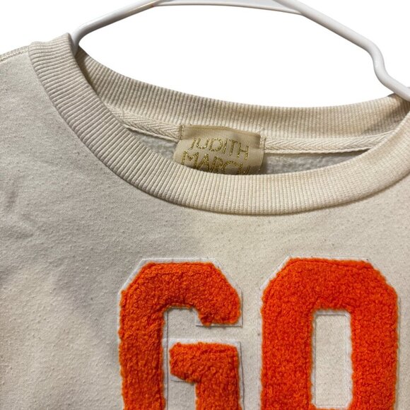 Judith March “Go Pokes” Cropped Sweatshirt – Size XL - Picture 4 of 5